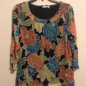 Croft & Barrow blouse.  Size L. Worn once.